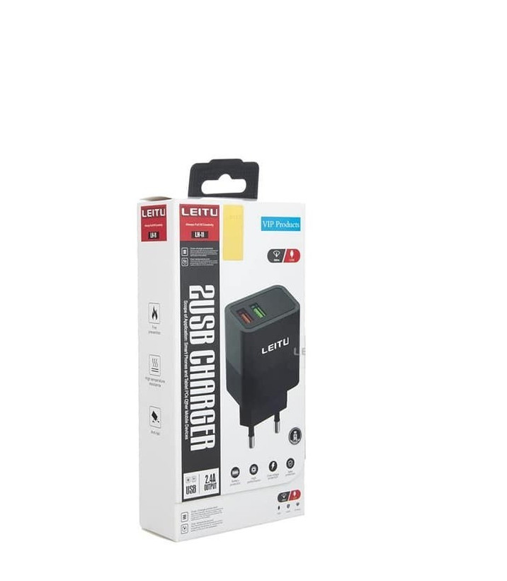 شارژر دیواری لیتو مدل LH - 11 به همراه کابل تبدیل MICROUSB