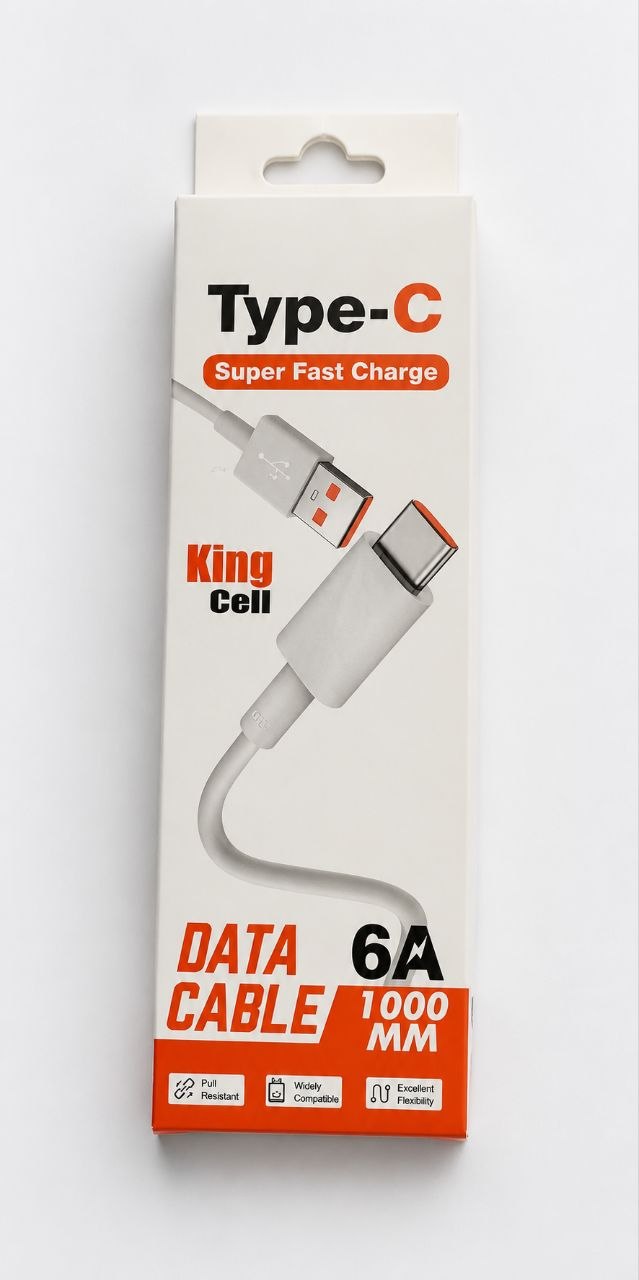 کابل شارژر تایپ سی Kingcell